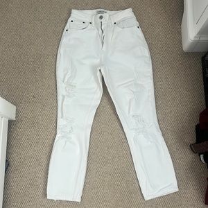 Abercrombie High Rise Mom Jeans